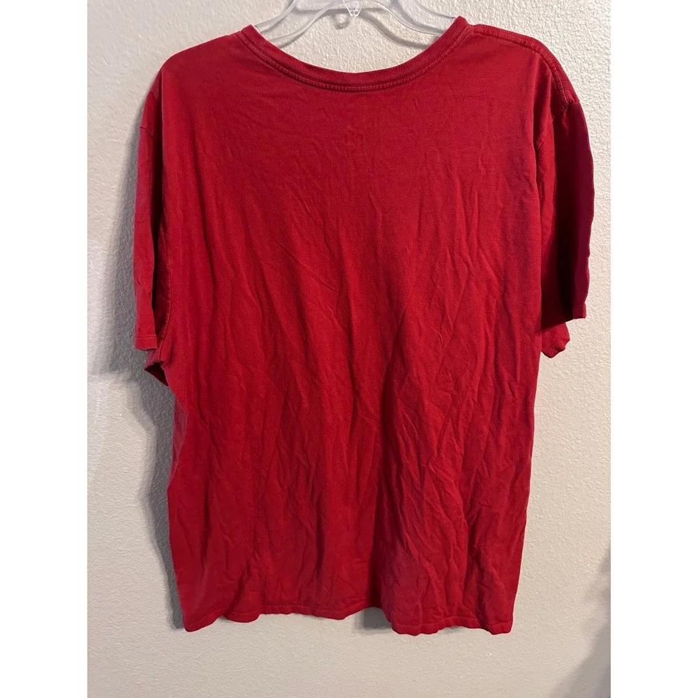 Nike Jordan Red Graphic Logo T-Shirt Extra Extra Large XXL